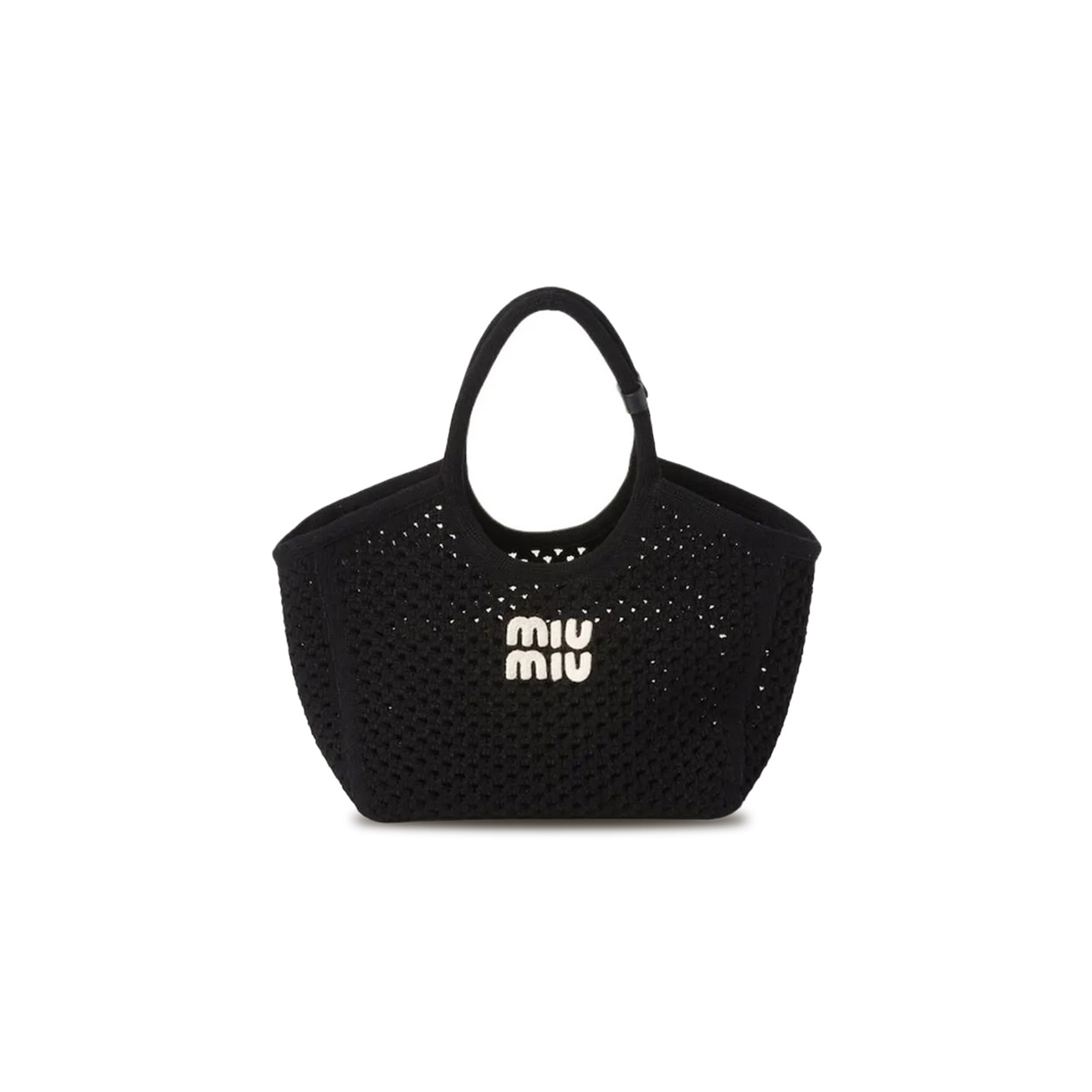 MIU MIU IVY COTTON MESH TOTE BAG 5BG281 (28*26*12.5cm)
